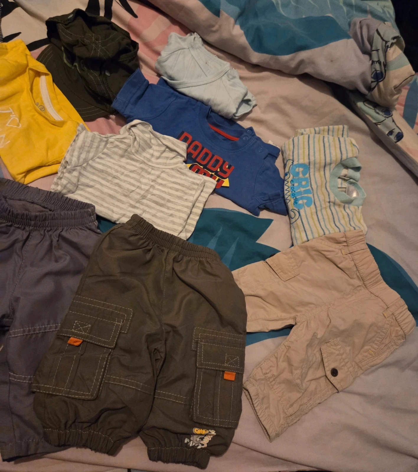 💜Lots 11 boys' clothes 3 months and 1 pajamas 6 months – photo 3